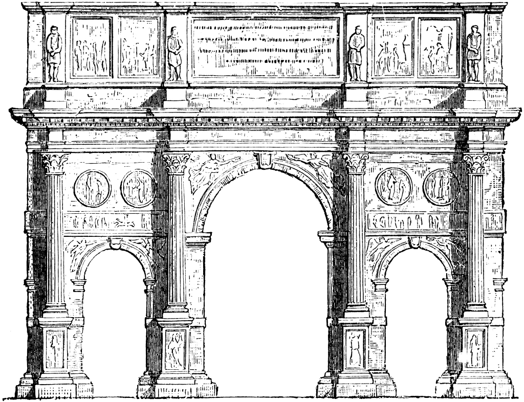 Sightseeing Treasure Hunt arch of constantine